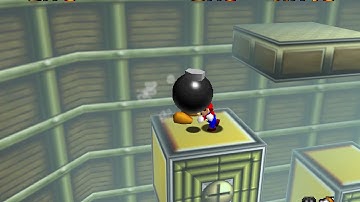 TTC 0x Bob-omb Clip to Timed Jumps on Moving Bars Cage