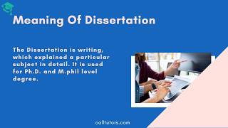 What is Thesis and Dissertation and What are the Difference Between them.