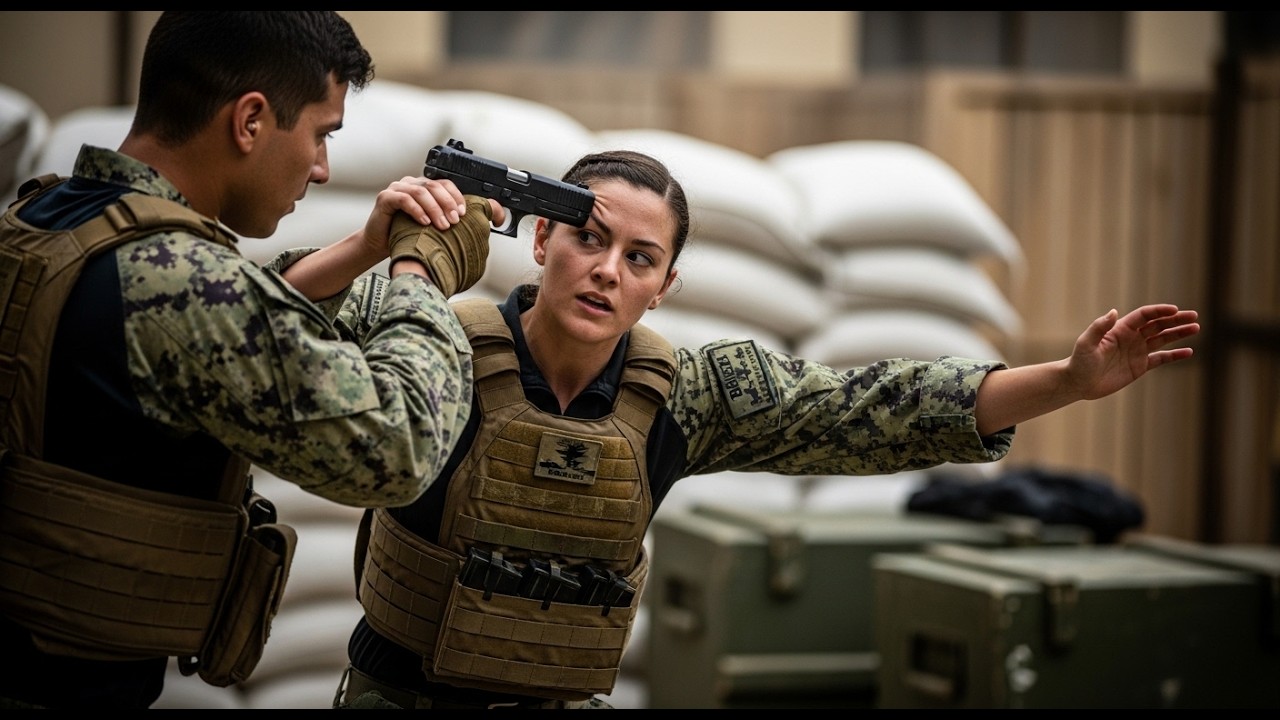 They pressed a gun to her head — and learned why you never threaten a Navy SEAL.