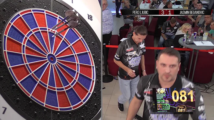 Darts: Pero Ljubic vs. Jasmin Beganovic