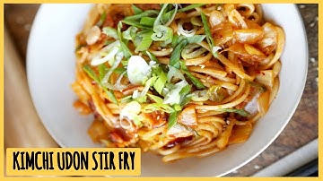 Kimchi Udon Stir Fry