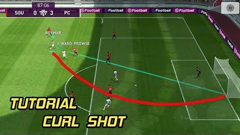 CURL SHOOT / FINNESE SHOOT TUTORIAL PES 2020 MOBILE