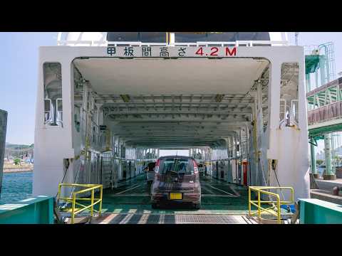 Japan Scenic Drive 4K | Driving to Volcano in Front of City, Ebino to Sakurajima, Kagoshima