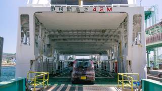 Japan Scenic Drive 4K | Driving to Volcano in Front of City, Ebino to Sakurajima, Kagoshima