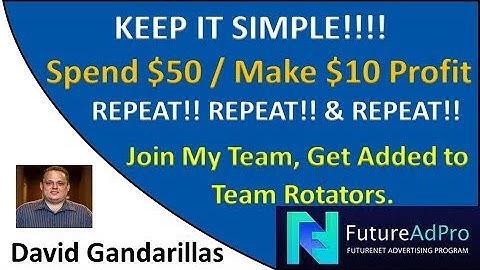 Explaination of FutureAdPro Adpacks and Keeping It Simple