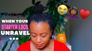 How to Stop Loc Unraveling (Starter Locs on 4C Hair) screenshot 4