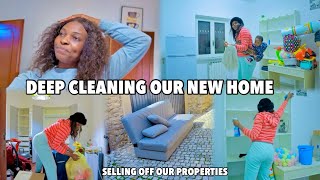 Relocation Series:Selling off Our Furnitures|Deep cleaning &amp; Decluttering Our entire Home/We Got Sad