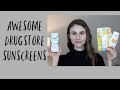 AWESOME DRUGSTORE SUNSCREENS (FACE & BODY)| DR DRAY