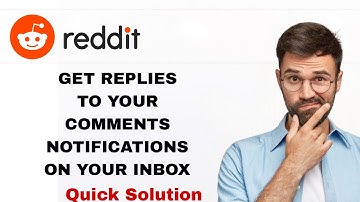 How To Get Replies To Your Comments Notifications On Your Inbox On Reddit App | Step By Step