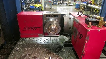 Haas 4th and 5th Axis rotary table with two axis controller