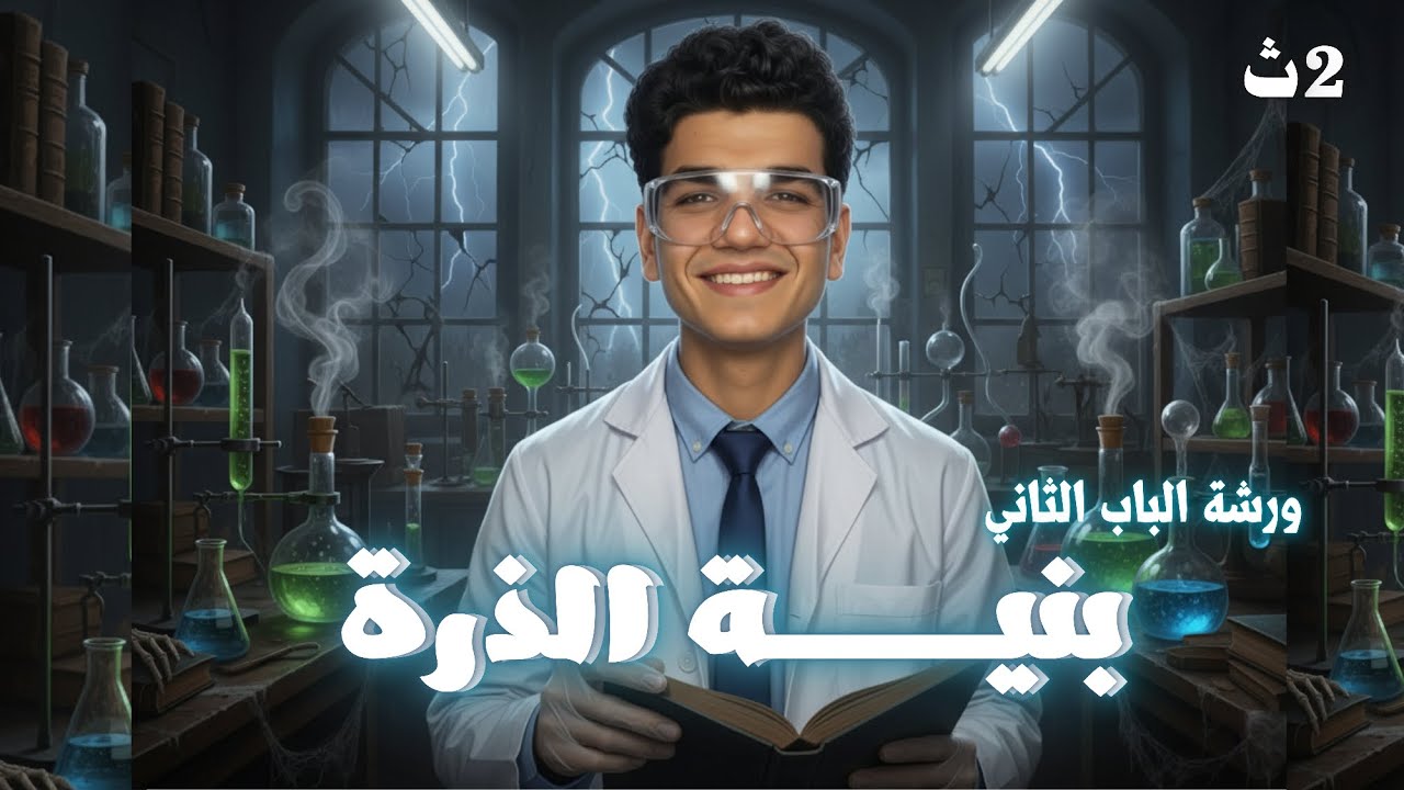ورشة الباب الثاني اا بنية الذرة اا كيمياء تانية ثانوي الترم الاول 2026