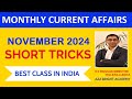 Monthly Current Affairs November 2024