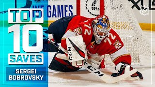 Top 10 Sergei Bobrovsky Saves from 2019-20 | NHL