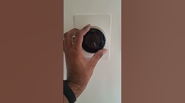 Installation Of Nest Stainless Steel Thermostat #esmart #smartthome #nest #homeappliance#0507089050