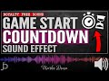 Game start countdown sound effect  royalty free sound effects