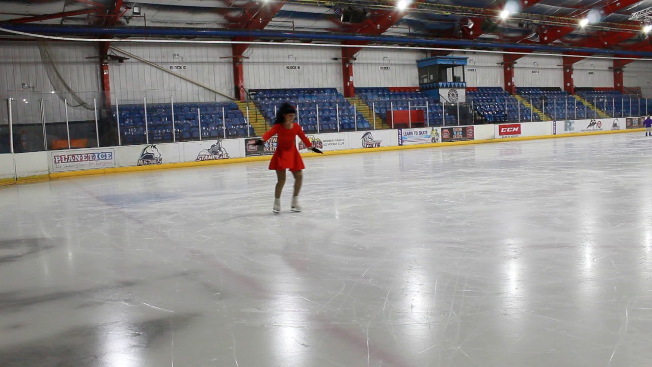 Figure skating training at Gillingham ice rink. YouTube