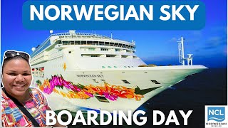 Norwegian Sky Embarkation Day! Ship Tour, Cagney's, Entertainment- NCL may NOT be for me!