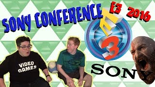 Sony Conference - E3 2016 - REACTION! - Hype Hideout