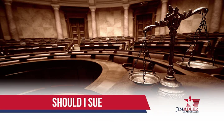 Should I Sue? | Texas Personal Injury Lawyers | Ji...
