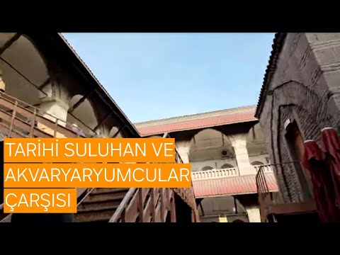 SULUHAN TARİHİ ÇARŞI / TARİHİ HÂL /AKVARYUMCULAR ÇARŞISI/KUŞÇULAR ÇARŞISI / ULUS ANKARA