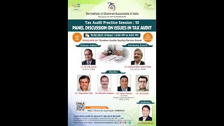 Panel discussion on Issue in Tax Audit