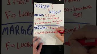 Margem e Markup - Métricas para lucrar no Supermercado #Shorts