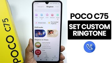 How to Set Custom Ringtone in Poco C75 - Change Ringtone