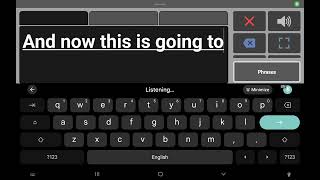 Speech Assistant AAC: Voice to Text & Text to Speech screenshot 2