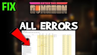 Enter The Gungeon  – How to Fix All Errors – Complete Tutorial