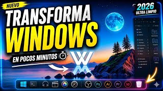 Personalizar Windows 2026 Minimalista Elegante
