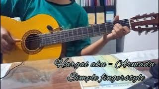 Hargai aku - Armada (Simple fingerstyle)