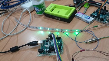 Analog to Digital Signal Processing with Arduino based VU meter
