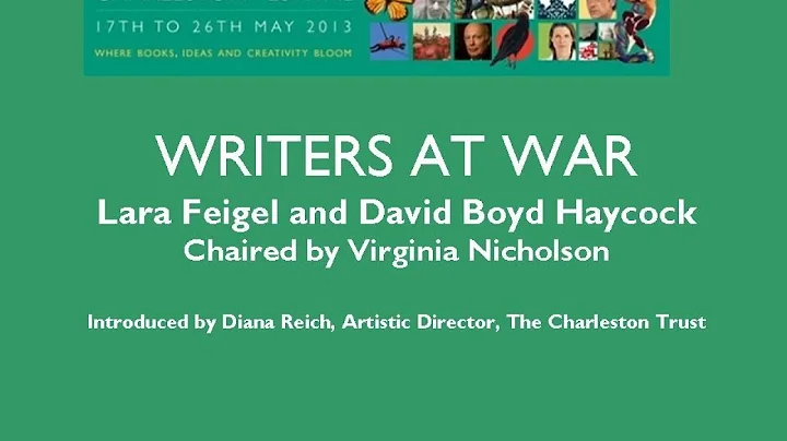 Writers at War: Lara Feigel and David Boyd Haycock