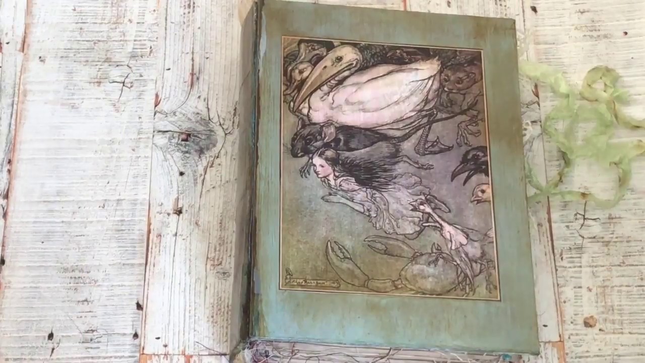 Rustic Journal - Alice in Wonderland