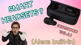【家電⁉︎】あえてイヤホンと呼ばない理由とは？Alexa搭載の便利マシーン！家電とリンク⁉︎その可能性は無限大⁉︎【KENWOOD WS-A1】