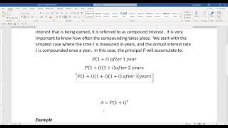 SOA CAS Actuarial FM Exam Prep Lesson 3: Compound Interest