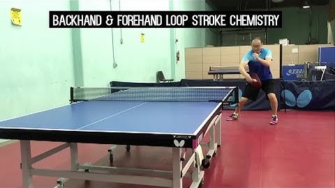 Butterfly Training Tips with Jinxin - Backhand & Forehand Loop Stroke Chemistry