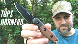 Tops Knives Hornero: ESEE Izula Competition? Compact Outdoor, EDC Knife from TOPS