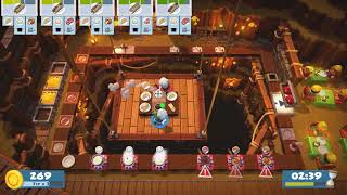 Overcooked 2 - Level 5-3 :: 2 Players - Score: 1140