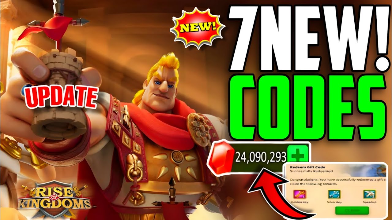 ⚠️Update New!!⚠️RISE OF KINGDOMS REDEEM CODES 2025 - RISE OF KINGDOMS ...
