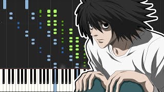 Death Note Op - The World (Piano Tutorial)