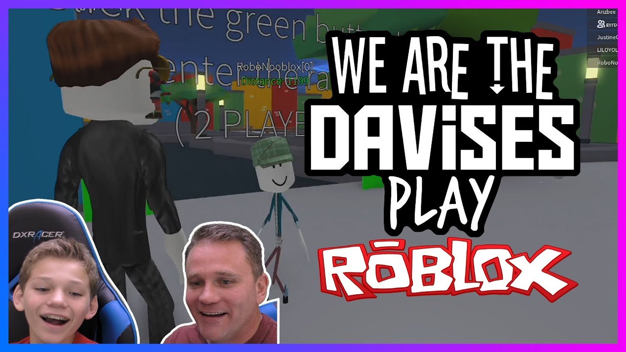 The Running Man Roblox Running Simulator Ep 35 We Are The Davises Gaming Youtube - justine roblox more gaming youtube