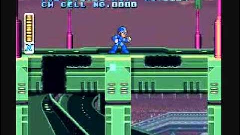 Mega Man X - Unused Map Editor