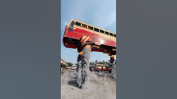 Otherworld 7: The flying bus KSRTC.Bus 3D model: @yazeen_design_customs #vfx #cgi #animation