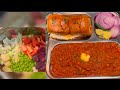 प्रेशर कुकर में होटल जैसी पाव भाजी बनाने का सही तरीका | Pav Bhaji In Cooker | Pav Bhaji Recipe