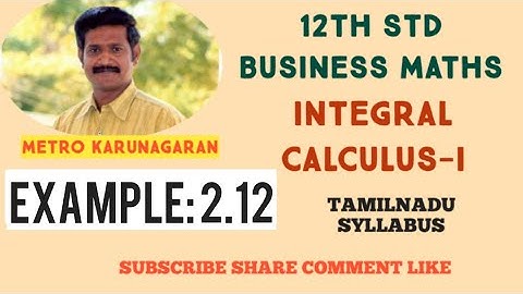 12th Std BM Example 2.12 Evaluate integration x³+5x²-9/(x+2) dx