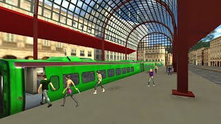 City Train Drive Simulator #1 Android Gameplay screenshot 4