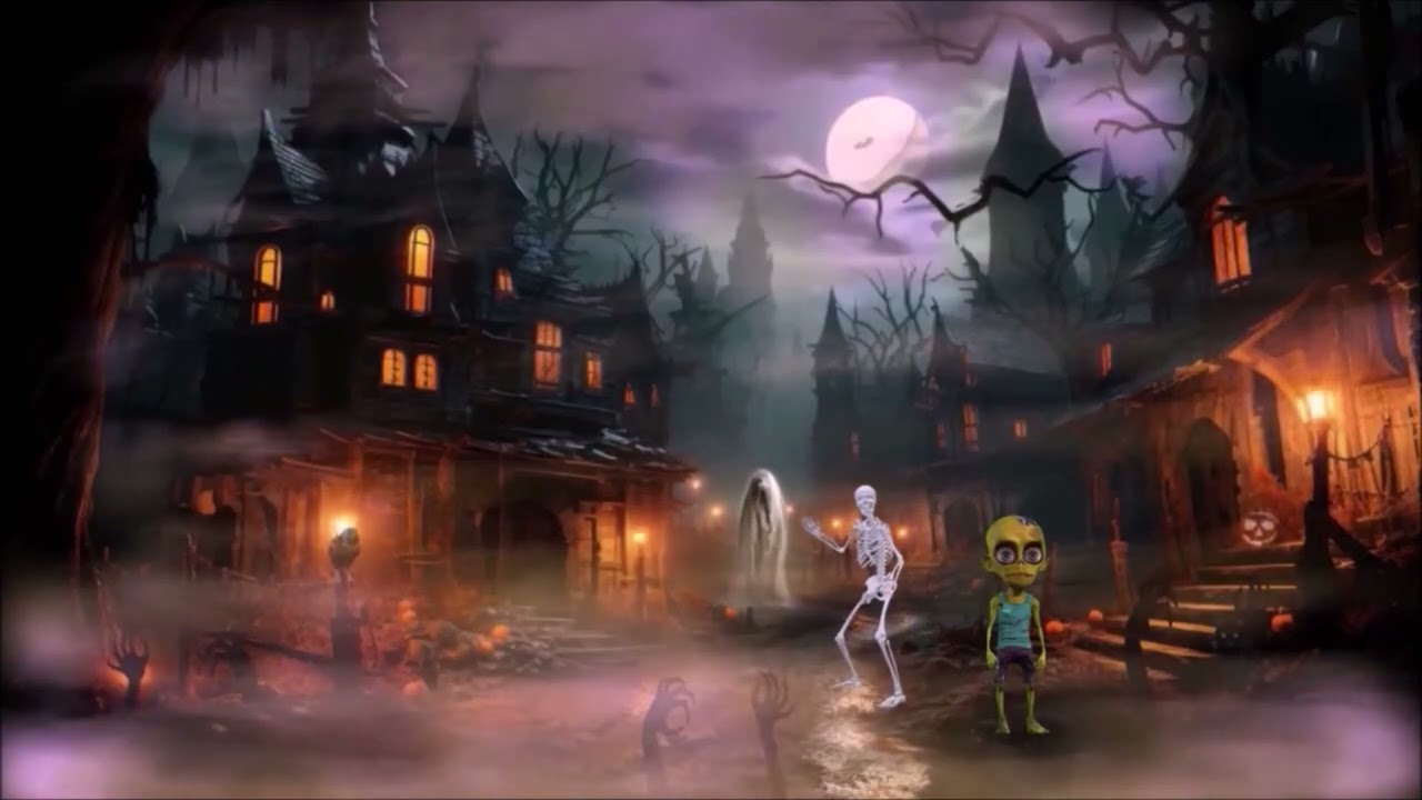 All Night Spooky Halloween Background Videos to get you in the haunted spirit! (Part 4)