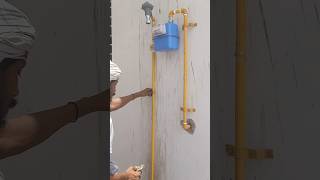 png gas meter installation | home natural gas | #shorts #shortsfeed #viral #png #igl @MKShariq