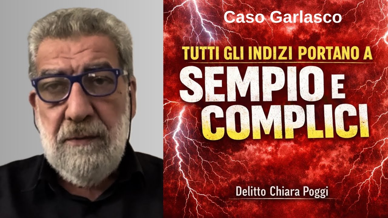 Caso Garlasco. Tutti gli indizi portano a Sempio e Complici. Delitto Chiara Poggi. 